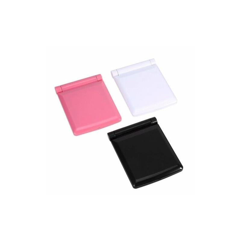 Makeup Portable Mini Cosmetic Folding Compact Pocket Mirror With 8 Led Lights