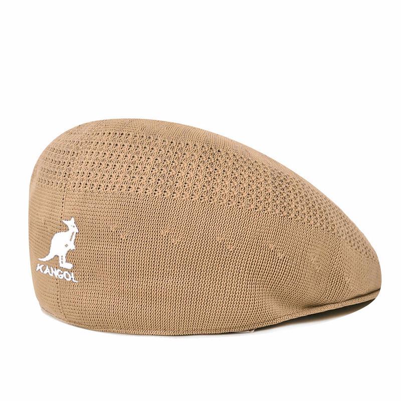 Kangol Retro Kangaroo Beret: Summer Mesh Painter Hat for Men & Women