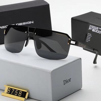 Occhiali da Sole Polarizzati Occhiali da Sole da Uomo Hipster Occhi Personalità Tendenza Protezione 8758 Driver Occhiali da Guida per Guidatore