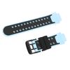 Cinturino Intelligente per Bambini da 15mm Resistente all'Acqua Leggero in Silicone Sostituzione con Fibbia in Acciaio Inossidabile per Sport Blu