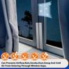 Window Weather Sealing Tape Window Isolation Tape for Winter Block Draft Cold Air Dust Rain Seal Gap No Residue Home