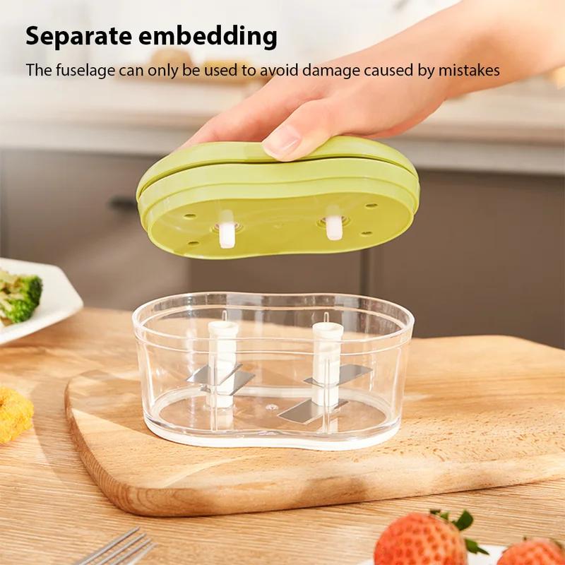 Manual Garlic Mincer, Onion Chopper, Kitchen Tool