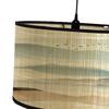 Bamboo Drum Lampshade for Ceiling And Table Use
