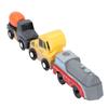 3pcs Magnetic Train Toy Smooth Driving Exquisite Fun Safe Long Lasting Use Locomotive Train Set for