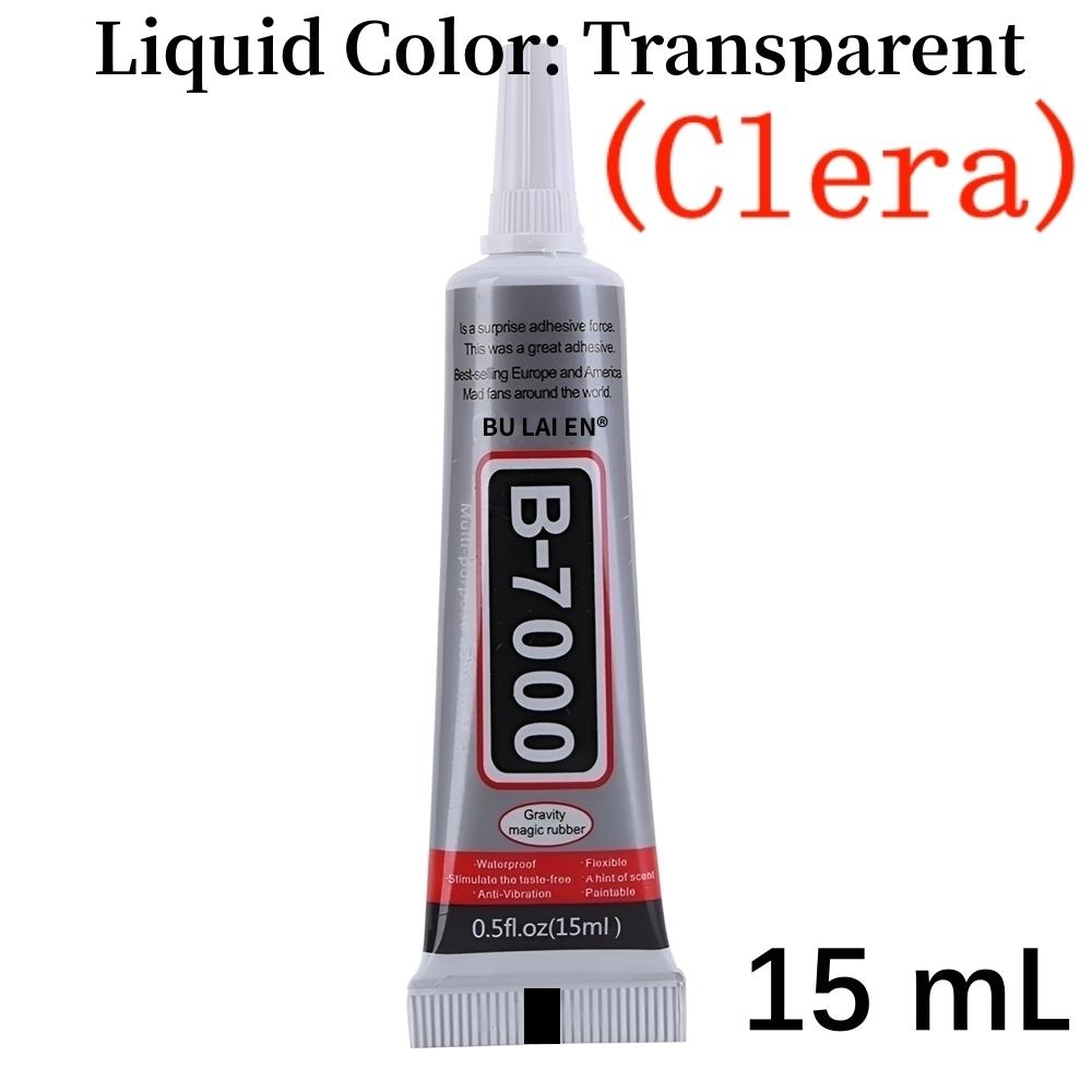 B7000 T7000 Clear Contact Phone Repair Adhesive Universal Glass Plastic DIY Glue B-7000 with Precision Applicator Black Glue