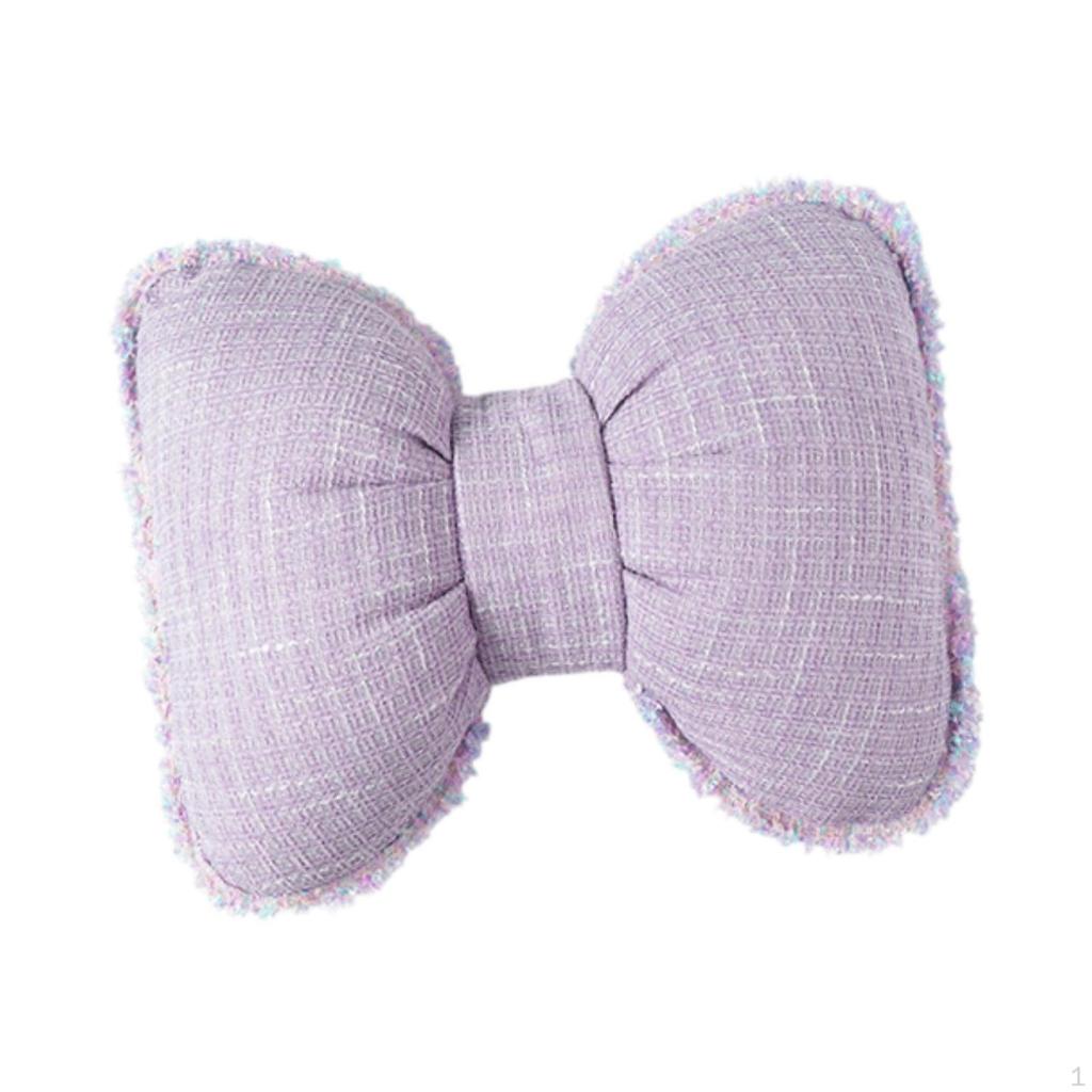Bowknot Pillow Back Support Home Furnishing Bedside Cushion Sofa Throw for Office Chair