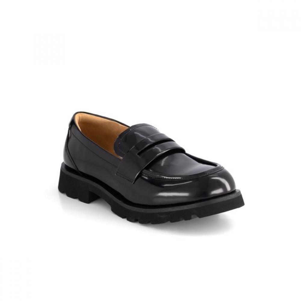 

DakS Women S ShoeS 5cm Semi dreSS Chunky Loafer Drf503ba10 Black 225/black (BA10)