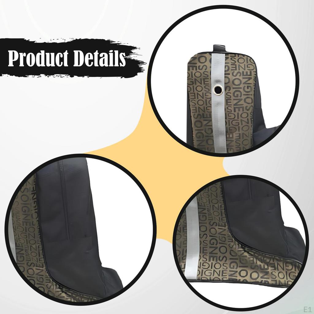Equestrian Boot Travel Equipment with Top Handle Portable Sports for Cowboy Horse Riding Boots Bag