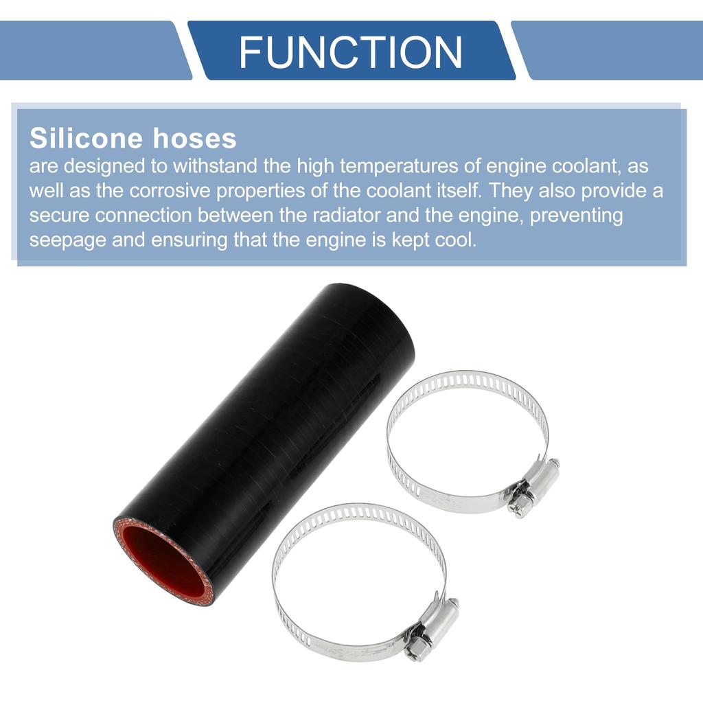 X AUTOHAUX Silicone Hose Silicone Tube Intercooler Turbo Intake Pipe