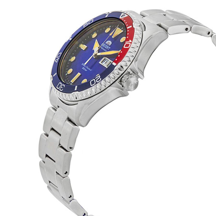 Orologio Meccanico da Uomo Completamente Automatico Impermeabile, Cinturino in Acciaio Quadrante Nero RA-AA0812L19B