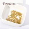 3.5mm 4mm 5mm 6mm Spacer Beads 18K Gold Plated Separator For Beads,Bracelets Beads Accessories,DIY Jewelry Making Supplies