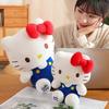 Sanrio Hello Kitty Anime Hello Kitty Plüschtiere, weiches Kissen, Geburtstagsgeschenk für Fl
