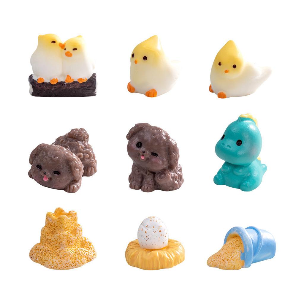 Adorable Miniature Resin Animals Perfect For Diy Garden Decor And Accessories