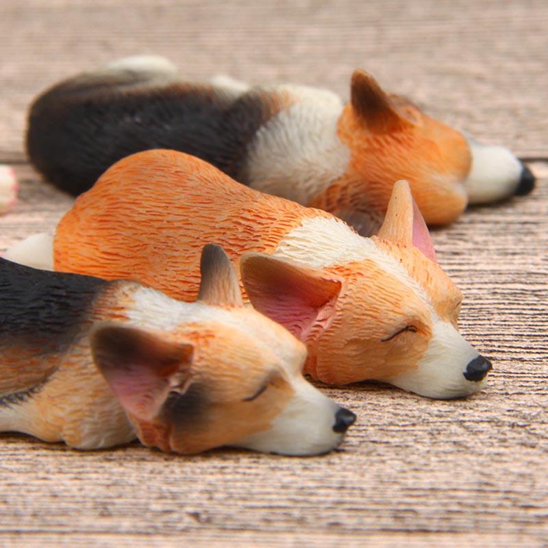 1pc Cute Corgi Dogs Shiba Inu Fridge Magnets Refrigerator Sticker Cartoon Animal Home Decor Paste Children Toys Souvenir Gifts