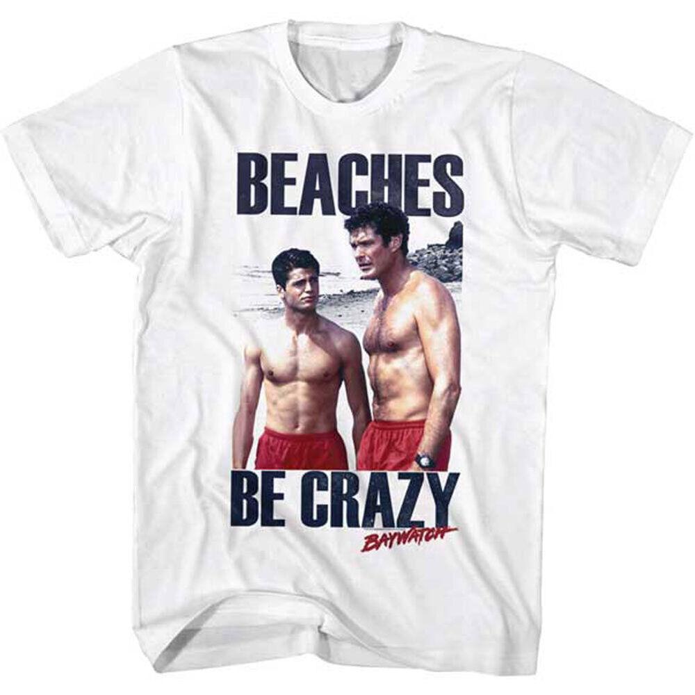

Baywatch Beaches White Unisex T-shirt