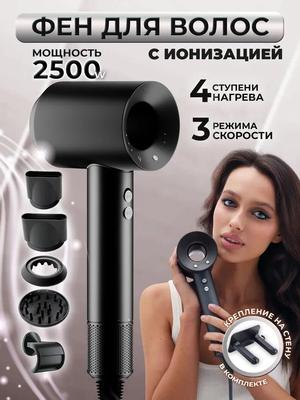 Feng for Hair Professional 5B1 with Ionization and Nozzles