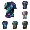 Men's Halloween Graphic T-Shirt Neck Short Sleeve for Costume Party
