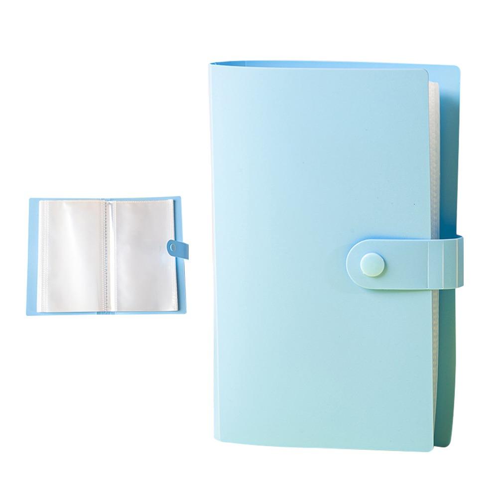 100 Sheets Paper Currency Collection Book PU Large Capacity Coin Collection Book Reusable Save Money