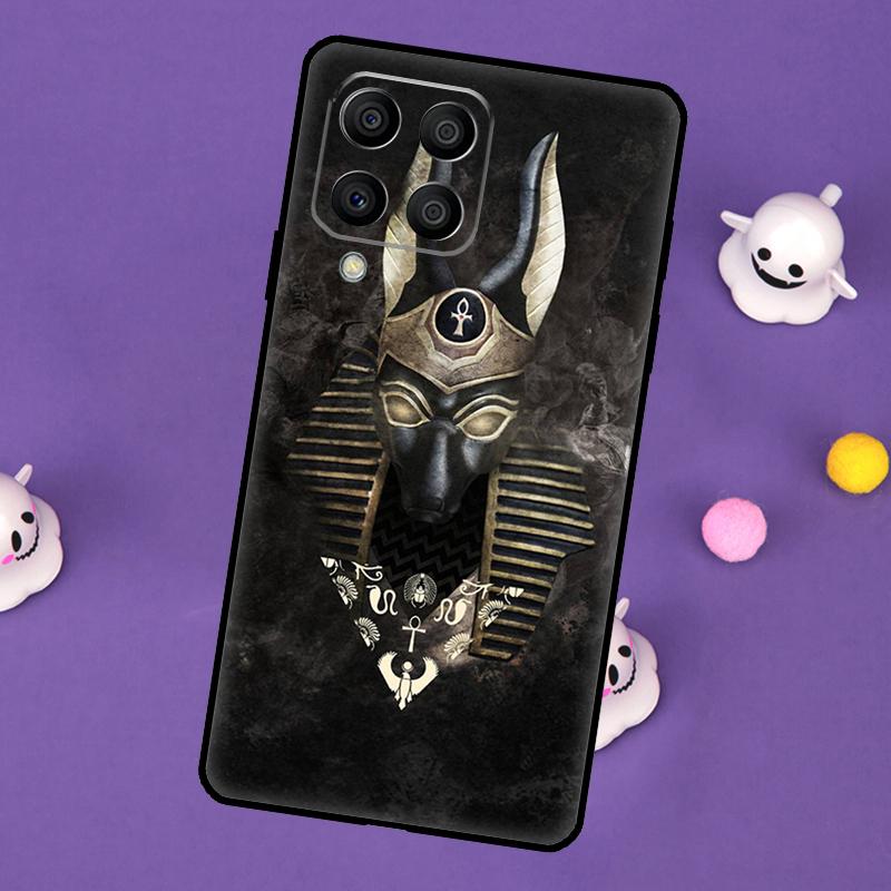 Egypt Nefertiti Anubis Ankh Cover For Samsung Galaxy M55 M15 M33 M13 M23 M53 M31 M51 M14 M34 M54 M20 M30s M52 M32 Case
