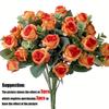 11 Heads Eucalyptus Little Rose Home Decoration Wedding Decoration Artificial Flower Plastic Flower