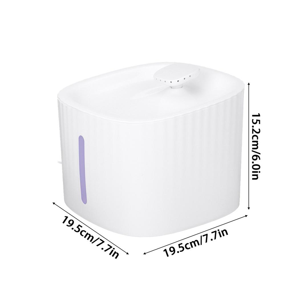 3L Automatic Pet Cat Water Fountain Dispenser USB LED Ultra Quiet Dog Drinking Bowl Drinker Feeder Pet Drinking Bowl