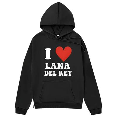 Lana Del Rey Hoodies Hip Hop Fashion Anime Φούτερ Kawaii Casual Unisexga Cartoon Ρούχα Unisex/γυναικεία Χαριτωμένα μακρυμάνικα πουλόβερ