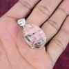Rhodochrosite Jewelry, 925 Solid Sterling Silver Pendant, Handmade Gemstone Jewelry Pendant, For Memorial Day