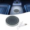 Acrylic Material LED Cup Holder Lights Rechargeable Car Lights