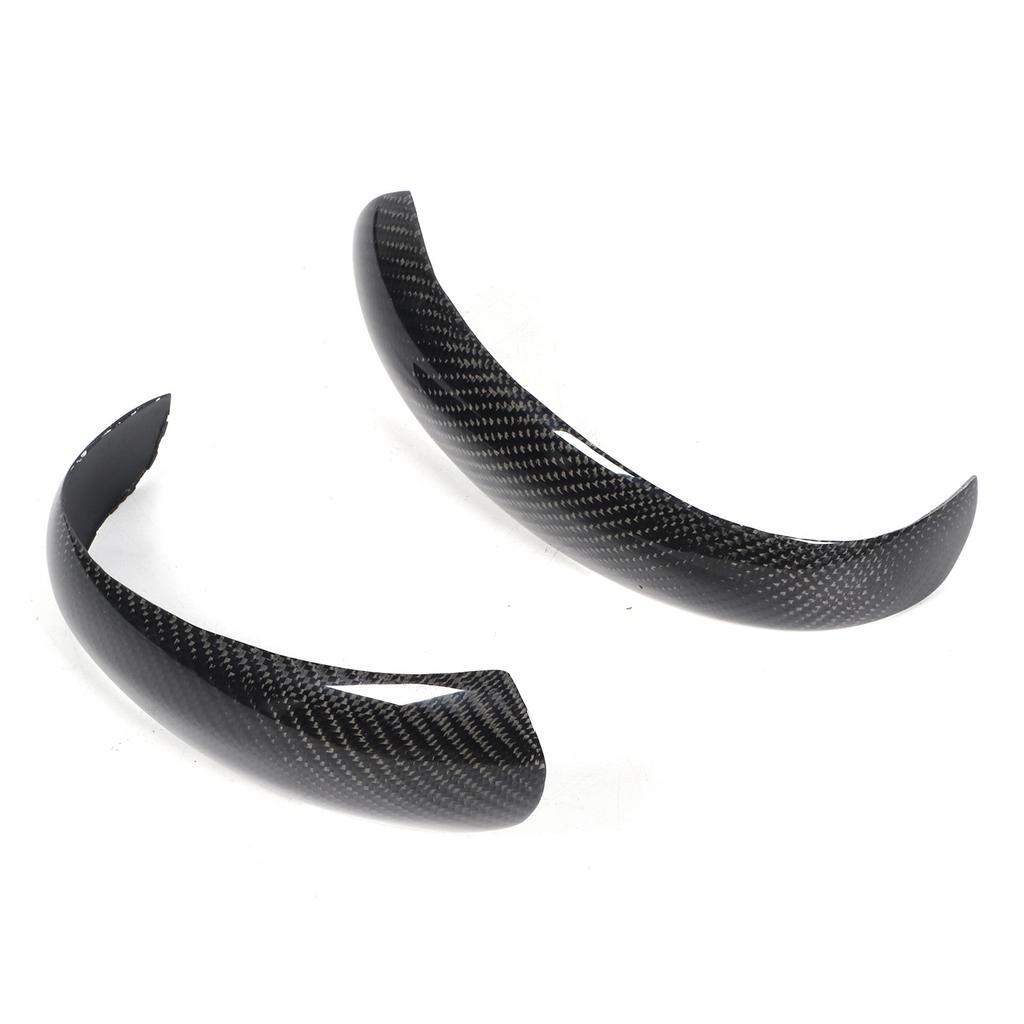 2pcs Rearview Mirror Cover Add?On Carbon Fiber Cap Fit for BoxsterCayman 911 997.1 987.1