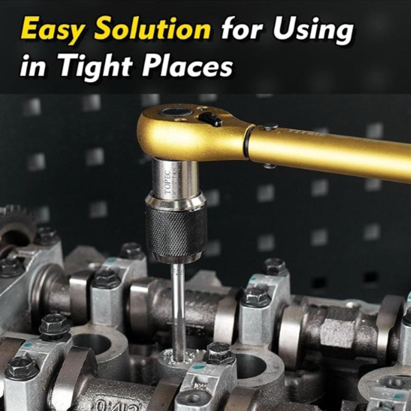 Tap Extractor Set with Adjustable Jaw Socket Fit for Efficient Screw & Bolt Removal Screw Extraction and Thread Refining