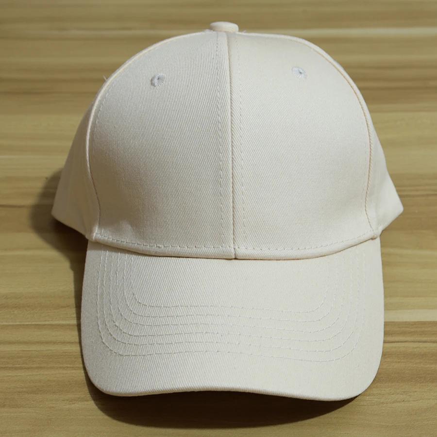 1 Piece Solid Color Baseball Cap for Women Men Cotton Unisex Hats for Casual Outdoor Sunscreen Windproof and Warm Black/White