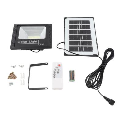 102LED Dış Mekan Solar Projektör IP67 Su Geçirmez Solar Duvar Lambası Uzaktan Kumandalı Bahçe için Sokak Lambası 40W