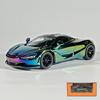 1:32 McLaren 720S Electroplate Super Sports Car Diecast Alloy Model Car Classic Decoration High Simulation Ornament Birthday Boy