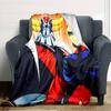 1pc UFO Robot Grendizer9 Blanket, Gift, for Men and Women, Soft Blanket, Good for Sofa Bed Couch Travel, Lightweight Flannel Blanket