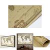 Vintage Retro Paper World Map Poster For Unique Children Gifts And Stylish Wall Decor