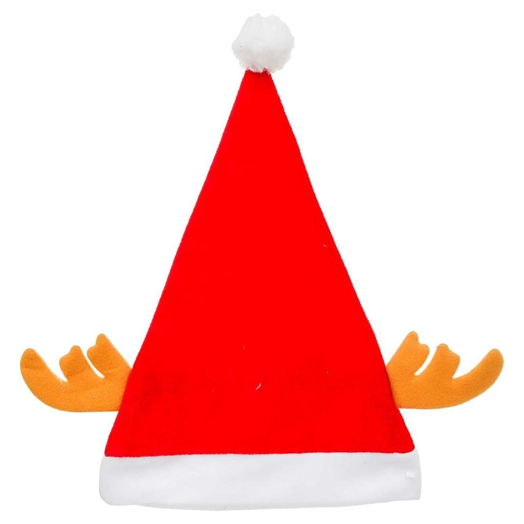 Röda Vita Sammet Klassisk Päls God Jul Mössor Jultomten Julhattar för Barn Bebisar Vuxna