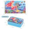 60-Piece Anime Cartoon Jigsaw Puzzle Tin Box for Ages 3-6