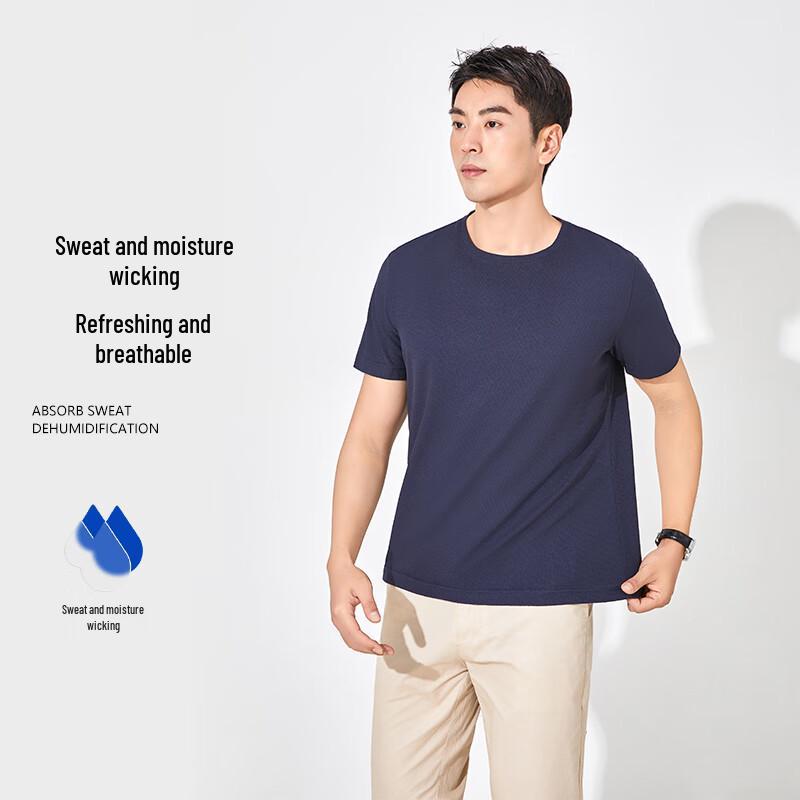 Fengxun Men's Casual Short Sleeve T-Shirt