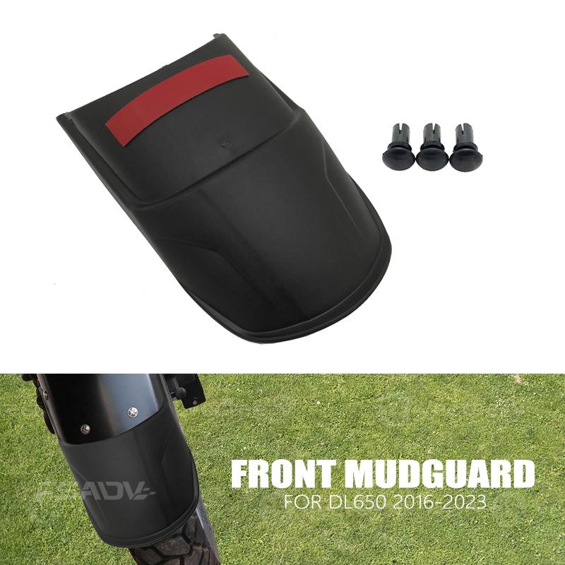 Front Mudguard Fender Extender Extension Fit For SUZUKI V-Strom650 DL650 V-Strom 650 DL 650 VStrom 650 2016-2023 2022 2021 2020