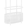Umbrella Holder Storage Bin Iron Storage Bucket Convenient Sturdy Umbrellas Organizer Umbrella Drain Rack for Hotel Household