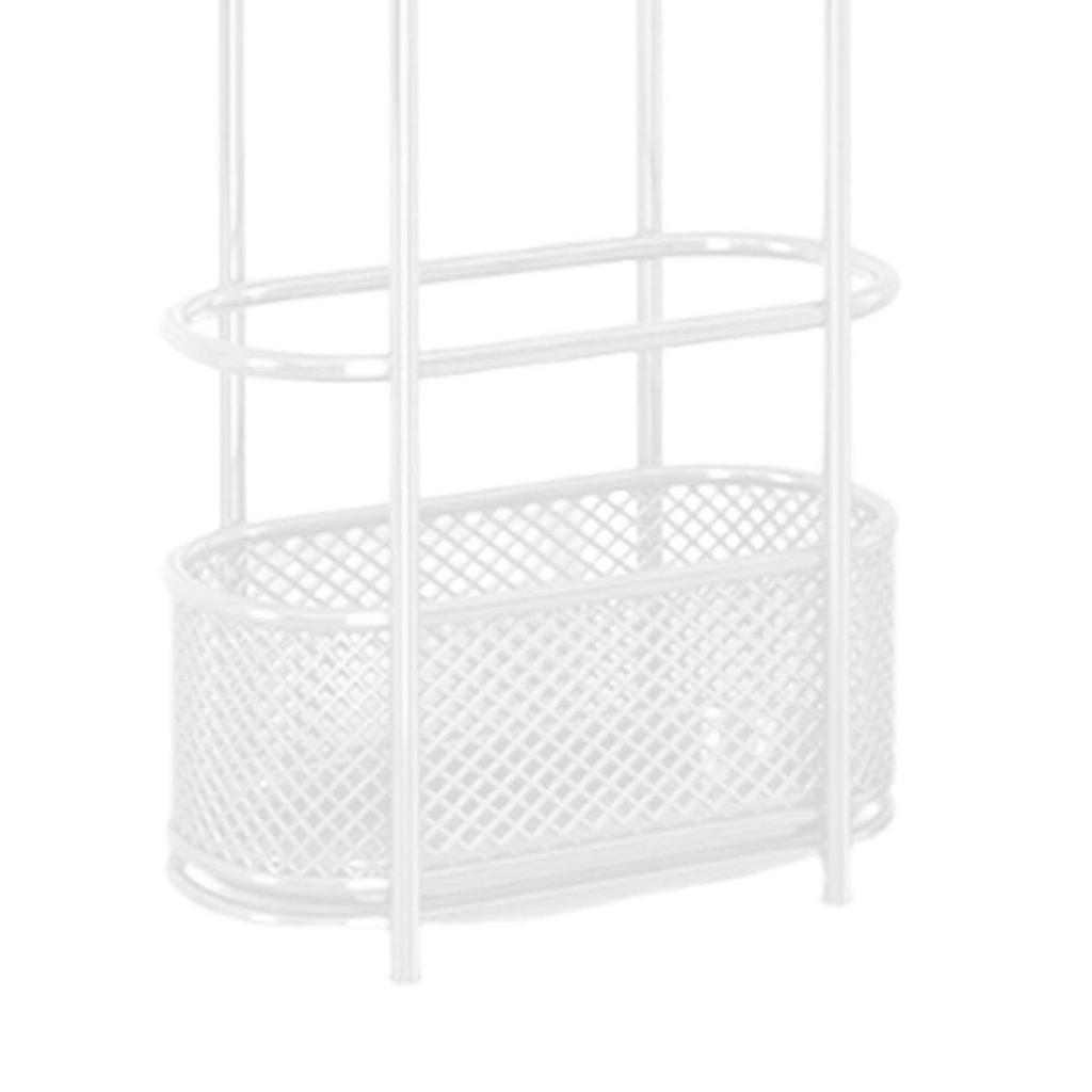 Umbrella Holder Storage Bin Iron Storage Bucket Convenient Sturdy Umbrellas Organizer Umbrella Drain Rack for Hotel Household
