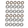10pcs Thrust   Bearing Miniature High   Flat Steel Bearings Set (F6-12M 6x12x4.5mm)