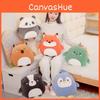 Penguin Capybara Fox Plush Toys Animal Stuffed Doll Room Decoration Kids Gift