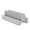 1/2/3 Slots Aluminum Laptops Holder Space-Saving Desktop Notebook Dock Vertical Laptop Stand  Phone