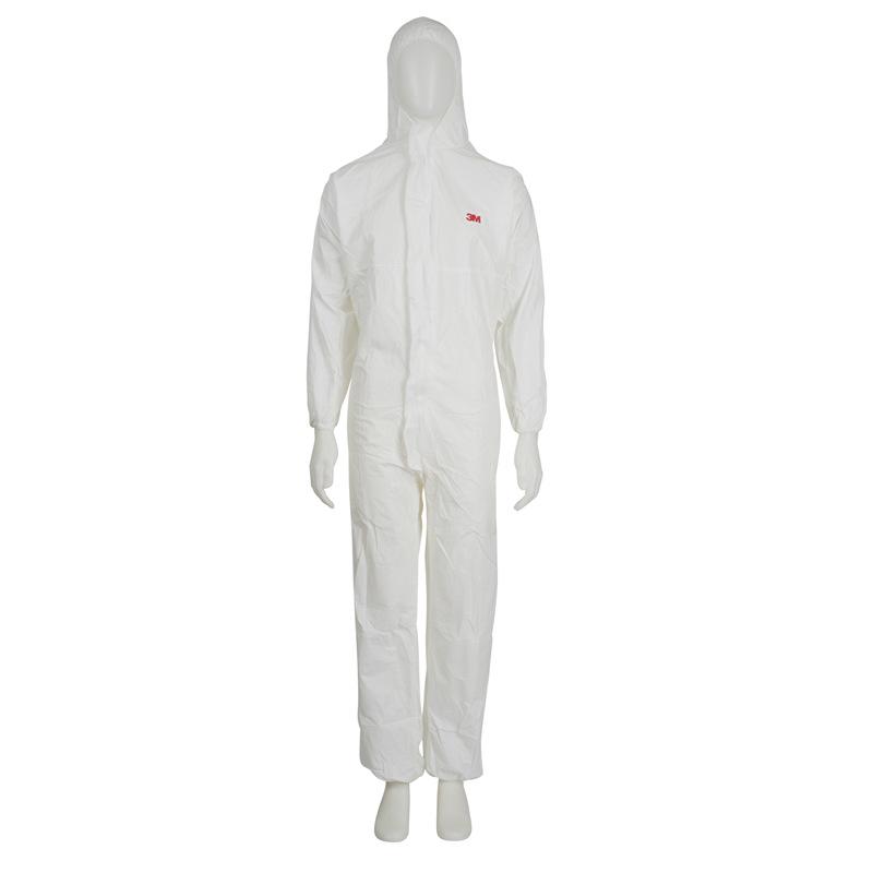 3M 4510 Schutzanzug mit Kapuze für chemische Experimente, Spritzlackierung und Staubschutz