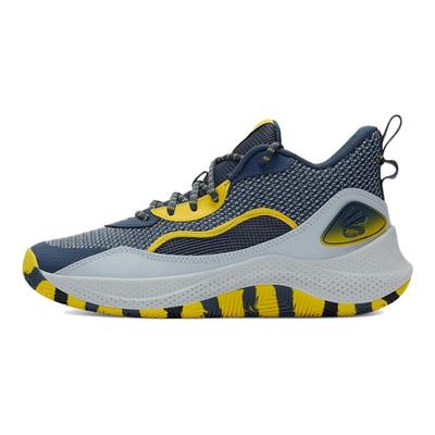 Curry 3Zer0 24 Bleu Marine Pluie Grise Baskets Unisexe Halo-Gris 3027626-044