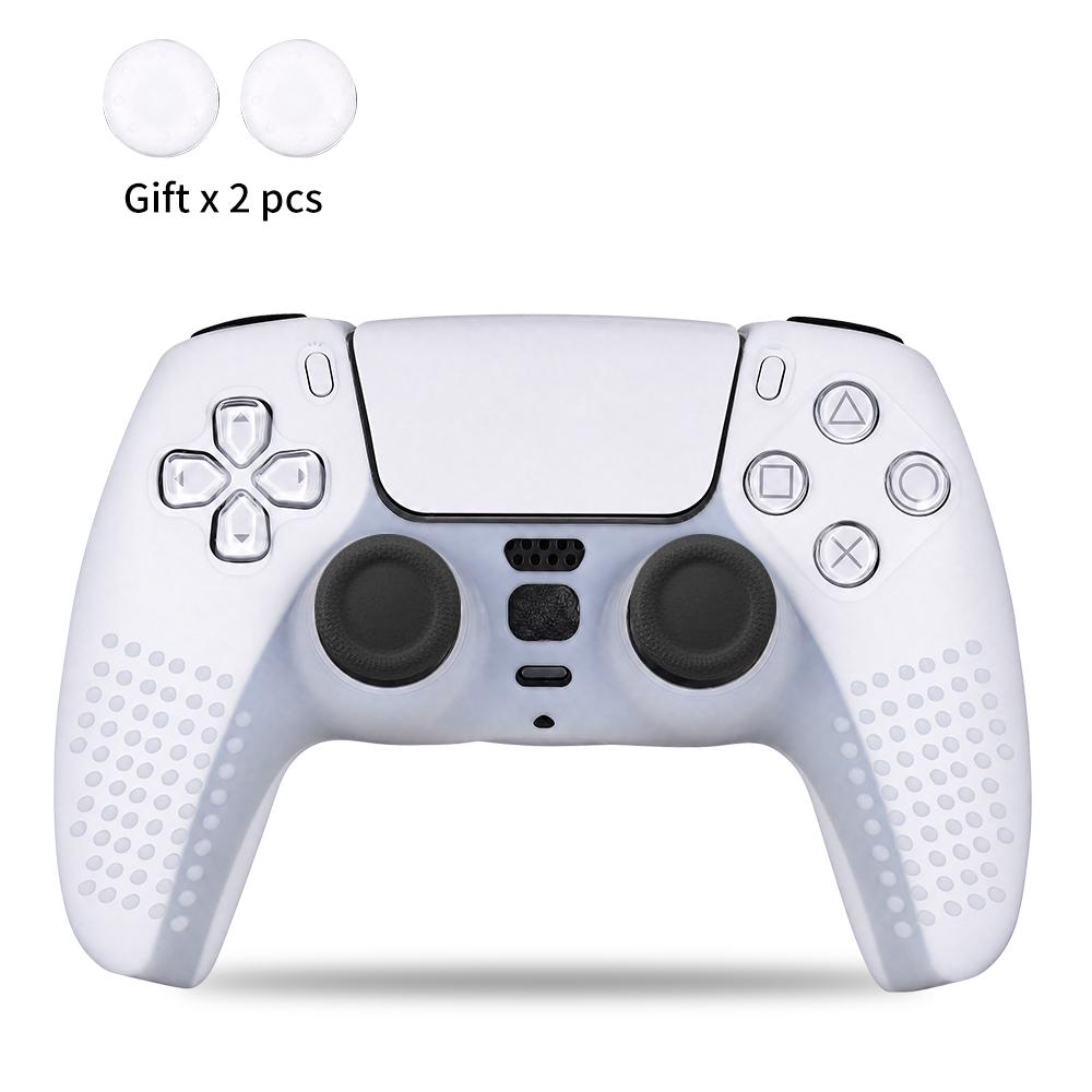 Protective Cover Skin for Playstation 5 Controller Anti-slip Silicone Case for PS5 Slim Gamepad Cover Thumb Grips Accessories