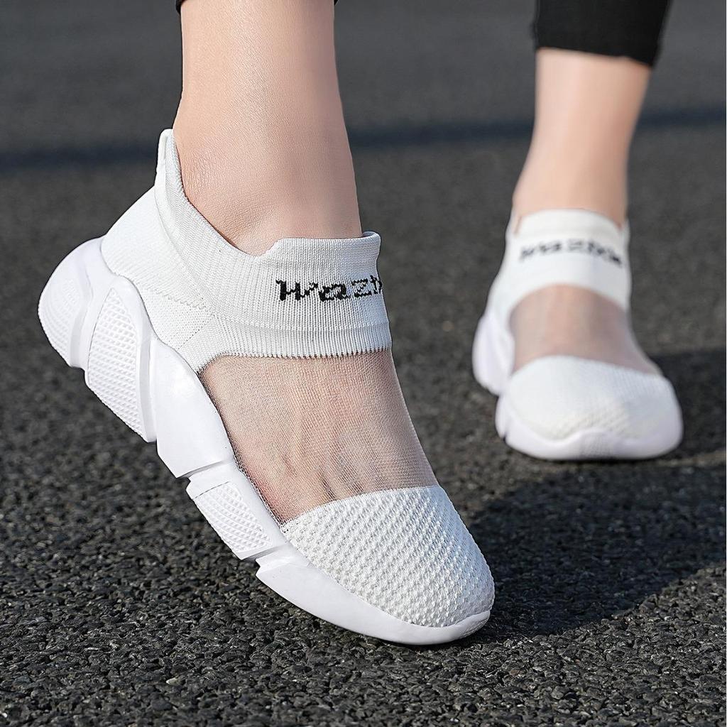 2024 Women's Breathable Mesh Sneakers: Lightweight, Soft Sole, Casual Travel Shoes