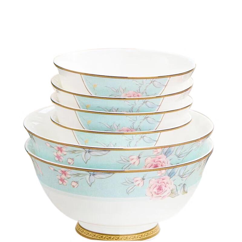 Orchid Pavilion 62-Piece Bone China Dinnerware Set