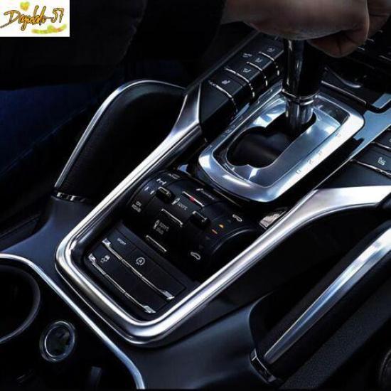Car Interior Gear Shift Panel Cover Trim For 2011-2017 Porsche Cayenne New